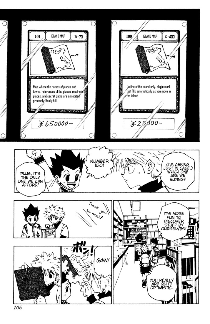 Hunter x Hunter Manga Chapter 134 page 3 - The Island's Secret