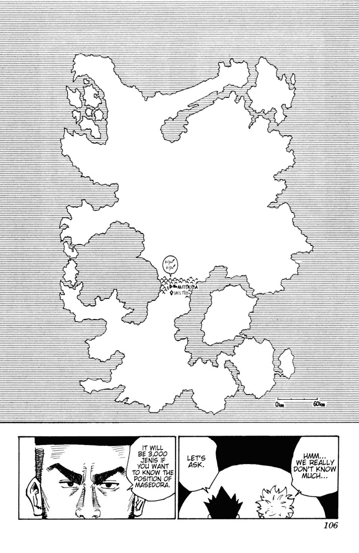 Hunter x Hunter Manga Chapter 134 page 4 - The Island's Secret