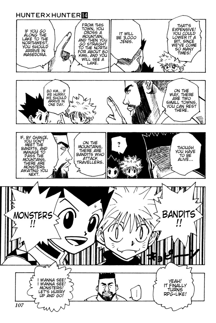 Hunter x Hunter Manga Chapter 134 page 5 - The Island's Secret