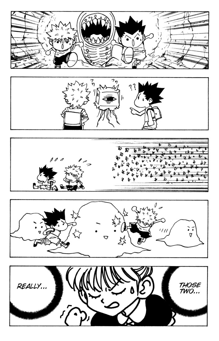 Hunter x Hunter Manga Chapter 136 page 8 - To Masadora! Part 2