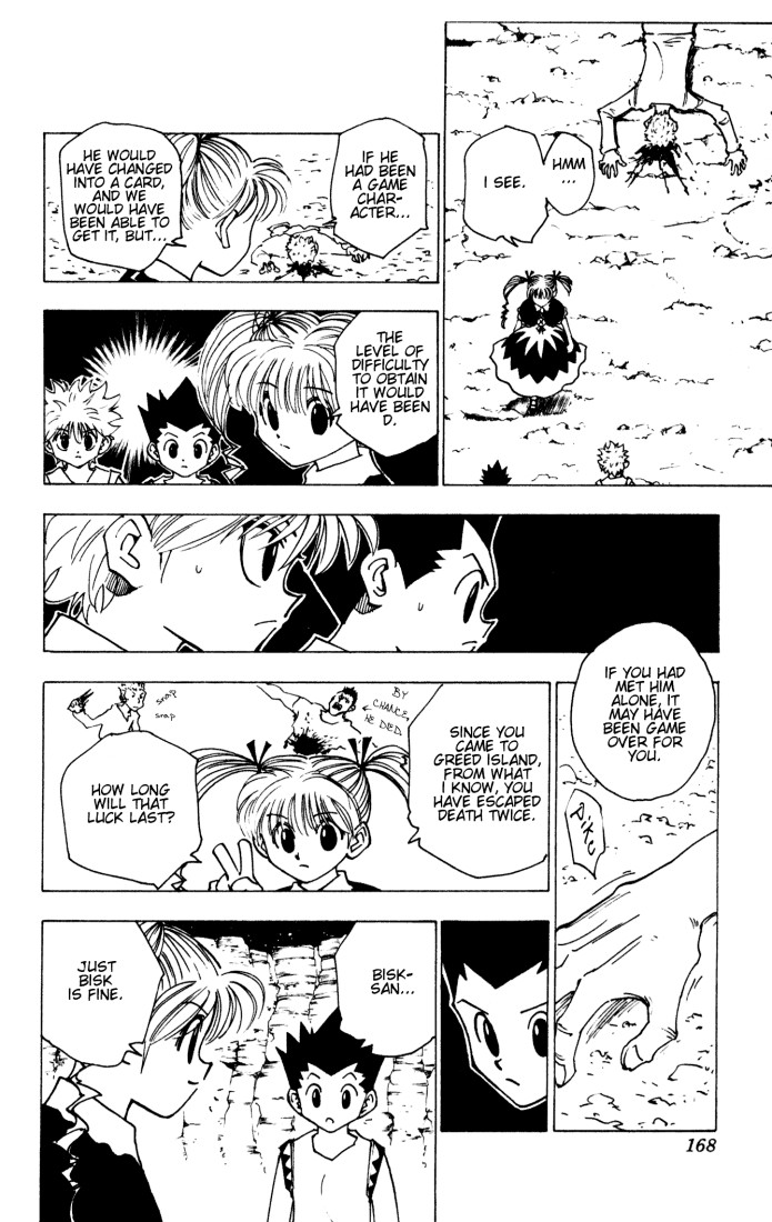 Hunter x Hunter Manga Chapter 138 page 2 - To Masadora...?