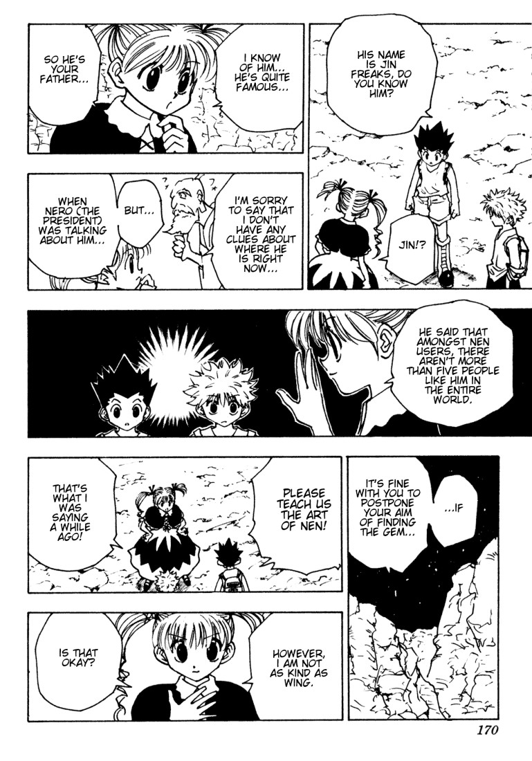 Hunter x Hunter Manga Chapter 138 page 4 - To Masadora...?