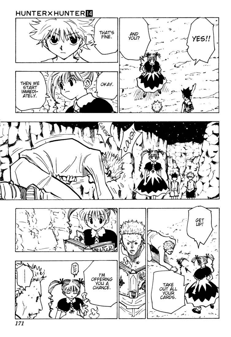 Hunter x Hunter Manga Chapter 138 page 5 - To Masadora...?