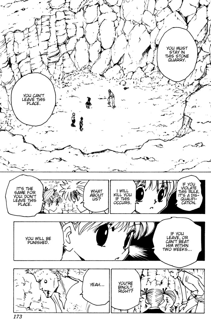 Hunter x Hunter Manga Chapter 138 page 7 - To Masadora...?