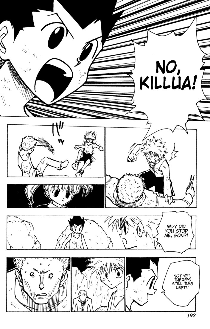 Hunter x Hunter Manga Chapter 139 page 10 - Are They Really Going to Masadora?