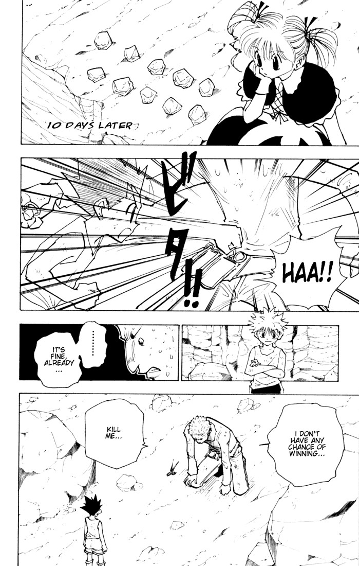 Hunter x Hunter Manga Chapter 139 page 18 - Are They Really Going to Masadora?