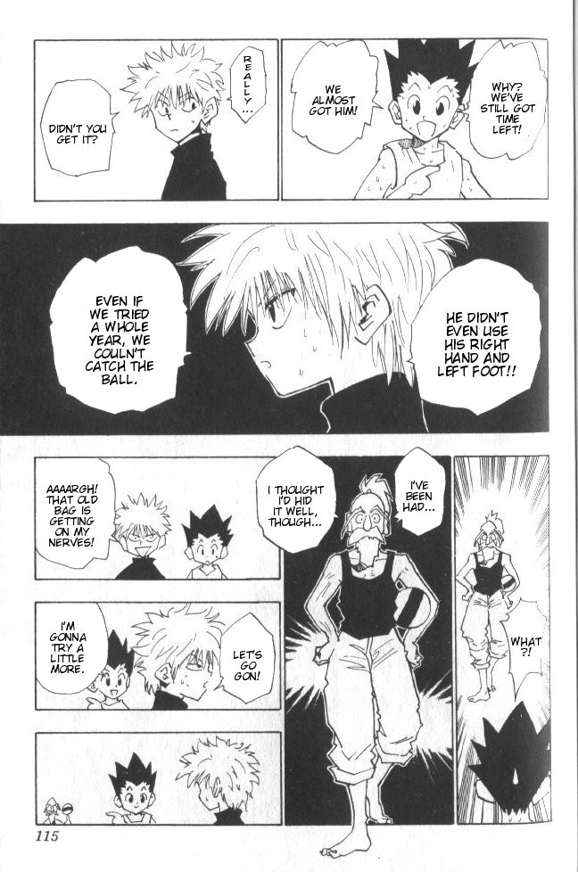 Hunter x Hunter Manga Chapter 14 page 10 - A Game at Midnight: Part 2