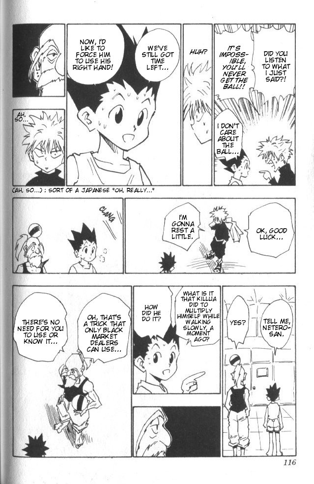 Hunter x Hunter Manga Chapter 14 page 11 - A Game at Midnight: Part 2