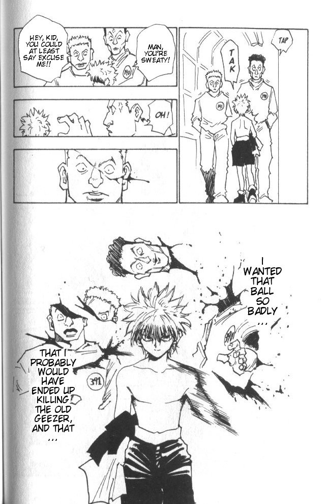 Hunter x Hunter Manga Chapter 14 page 13 - A Game at Midnight: Part 2