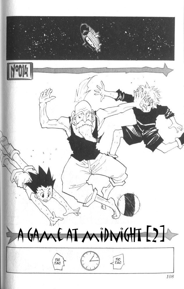 Hunter x Hunter Manga Chapter 14 page 3 - A Game at Midnight: Part 2