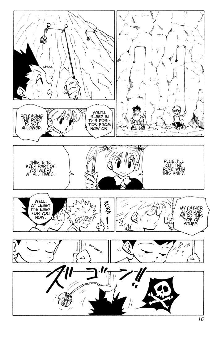 Hunter x Hunter Manga Chapter 140 page 10 - They Got to Masadora, But...