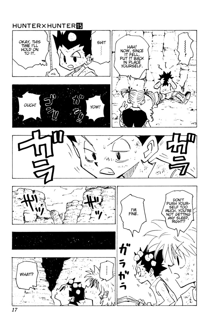 Hunter x Hunter Manga Chapter 140 page 11 - They Got to Masadora, But...