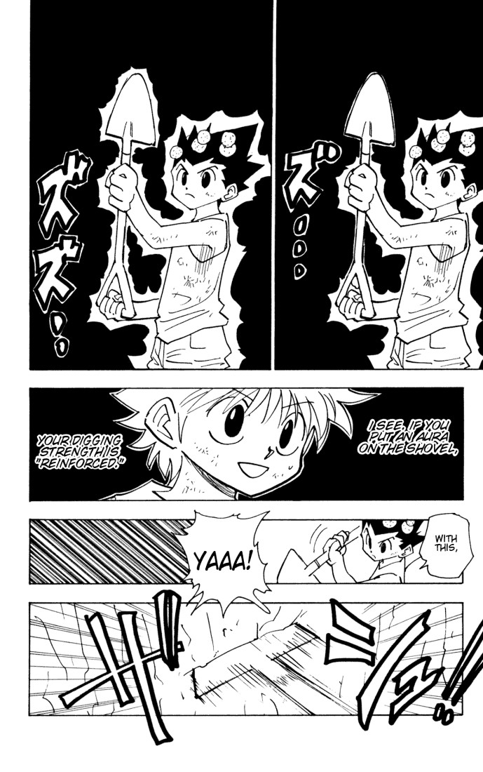 Hunter x Hunter Manga Chapter 140 page 14 - They Got to Masadora, But...