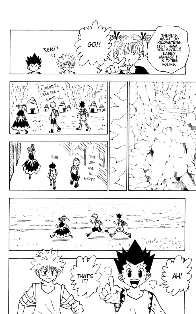 Hunter x Hunter Manga Chapter 140 page 2 - They Got to Masadora, But...