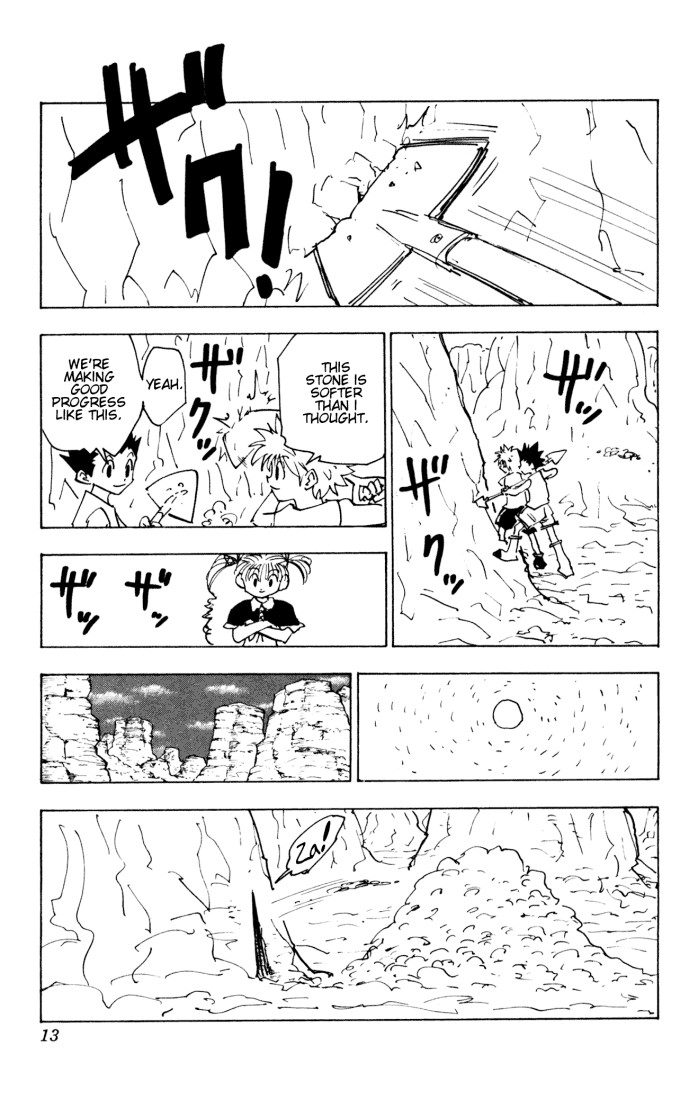 Hunter x Hunter Manga Chapter 140 page 7 - They Got to Masadora, But...