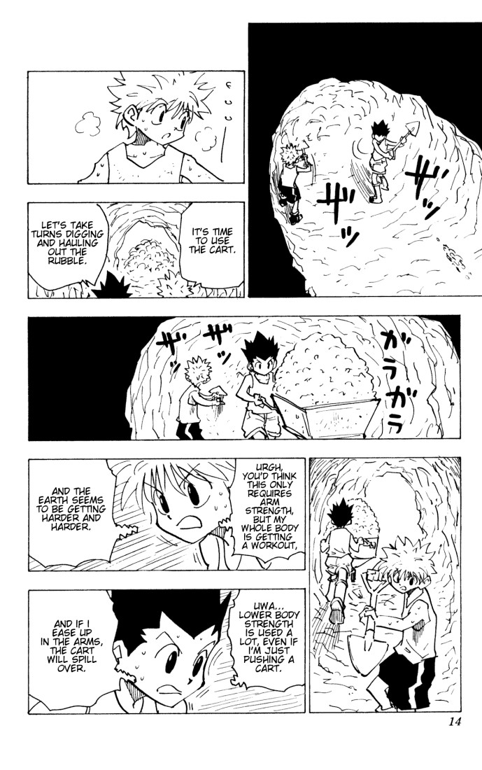 Hunter x Hunter Manga Chapter 140 page 8 - They Got to Masadora, But...