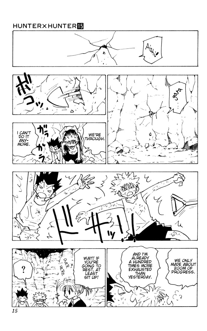 Hunter x Hunter Manga Chapter 140 page 9 - They Got to Masadora, But...