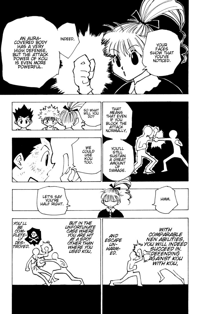 Hunter x Hunter Manga Chapter 141 page 11 - They Went to Masadora Already, So I'll Go With a Different Title Now