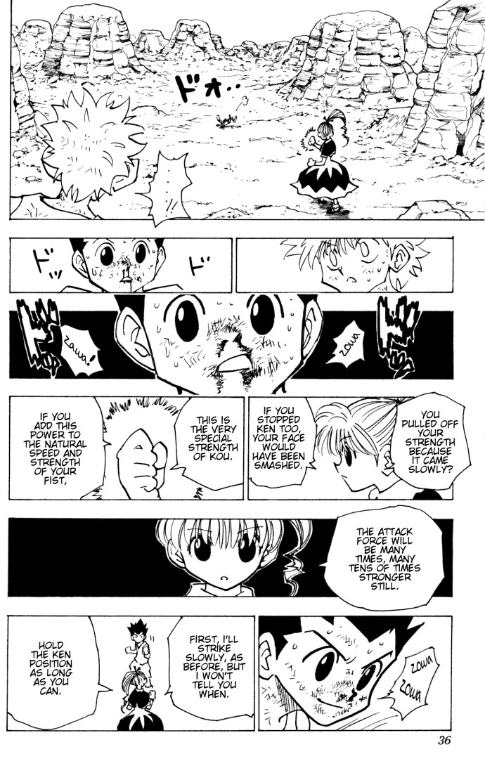 Hunter x Hunter Manga Chapter 141 page 14 - They Went to Masadora Already, So I'll Go With a Different Title Now