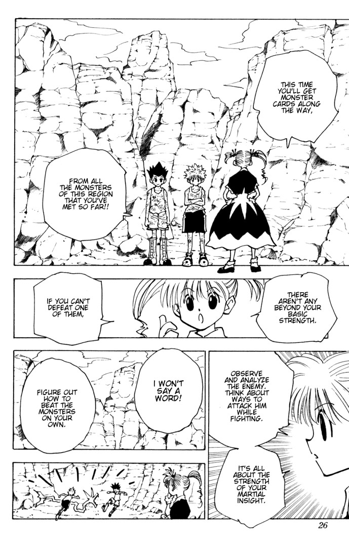 Hunter x Hunter Manga Chapter 141 page 4 - They Went to Masadora Already, So I'll Go With a Different Title Now