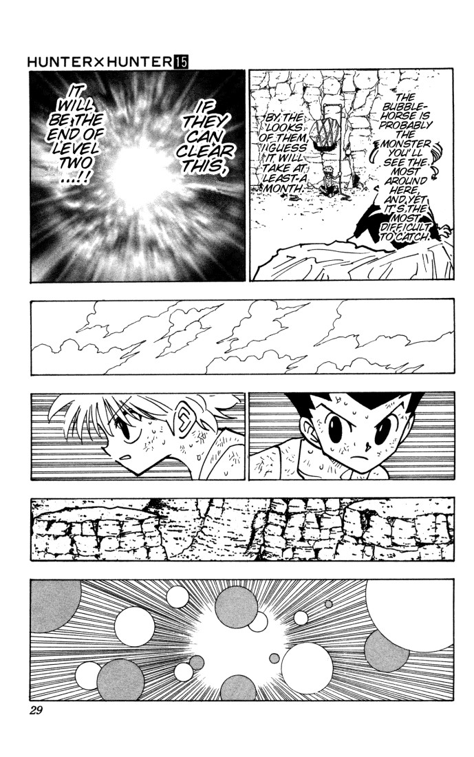 Hunter x Hunter Manga Chapter 141 page 7 - They Went to Masadora Already, So I'll Go With a Different Title Now