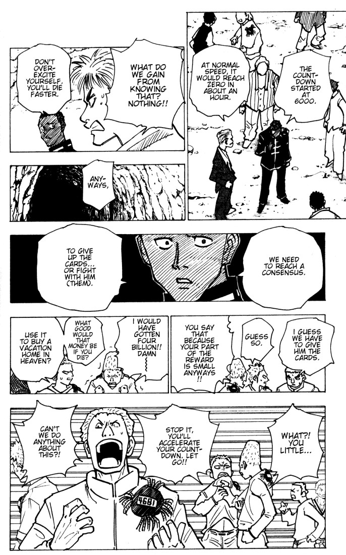 Hunter x Hunter Manga Chapter 143 page 10 - Countdown