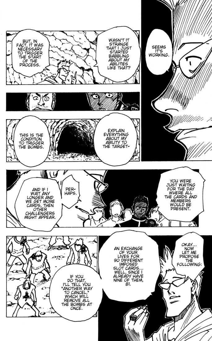 Hunter x Hunter Manga Chapter 143 page 4 - Countdown