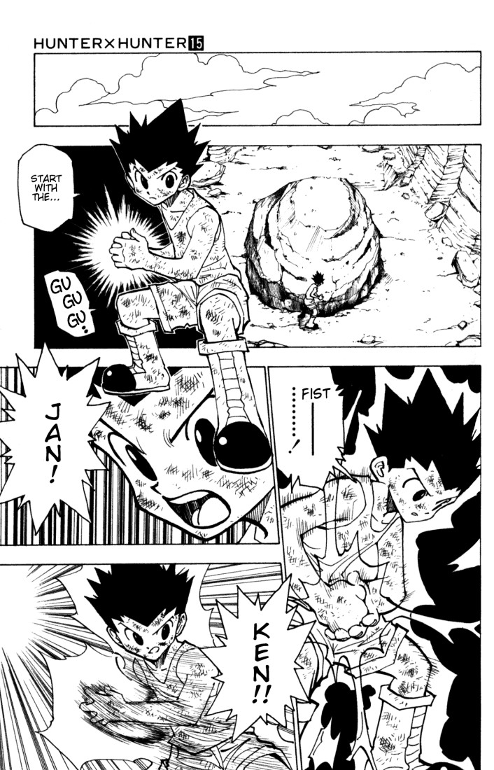 Hunter x Hunter Manga Chapter 145 page 11 - Janken