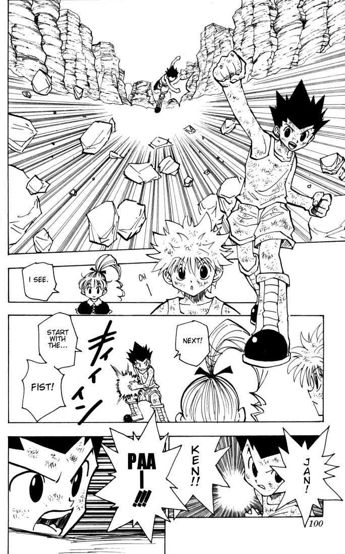 Hunter x Hunter Manga Chapter 145 page 13 - Janken