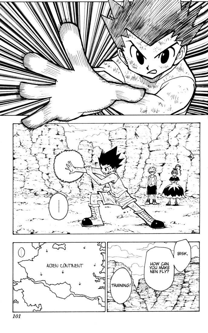 Hunter x Hunter Manga Chapter 145 page 14 - Janken