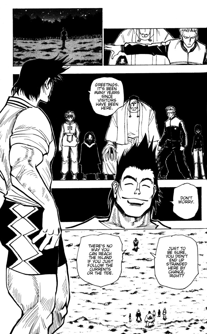 Hunter x Hunter Manga Chapter 145 page 7 - Janken