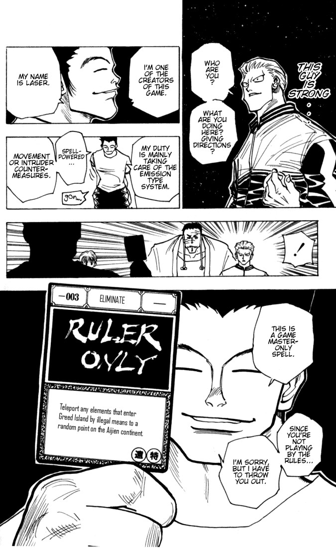 Hunter x Hunter Manga Chapter 145 page 8 - Janken
