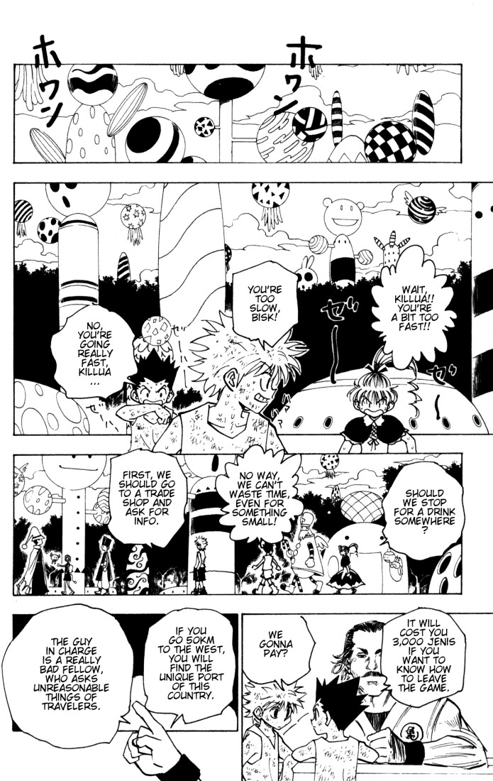 Hunter x Hunter Manga Chapter 146 page 6 - Abengane: Part 1