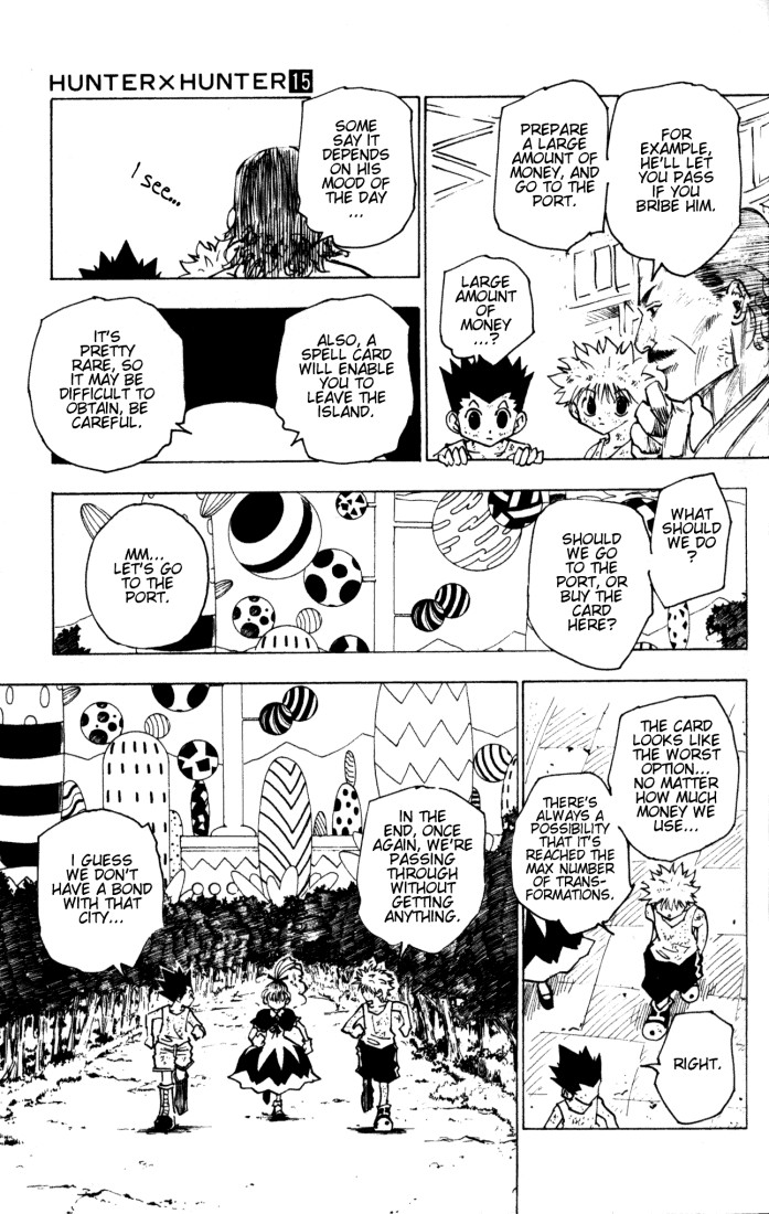 Hunter x Hunter Manga Chapter 146 page 7 - Abengane: Part 1