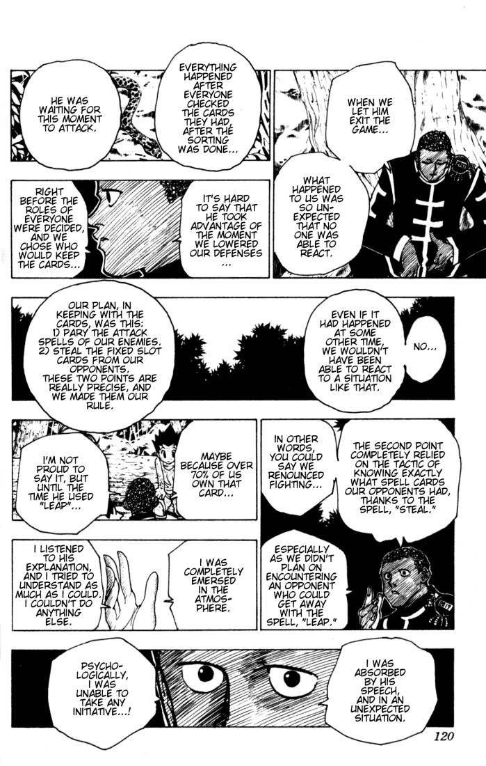 Hunter x Hunter Manga Chapter 147 page 2 - Abengane: Part 2