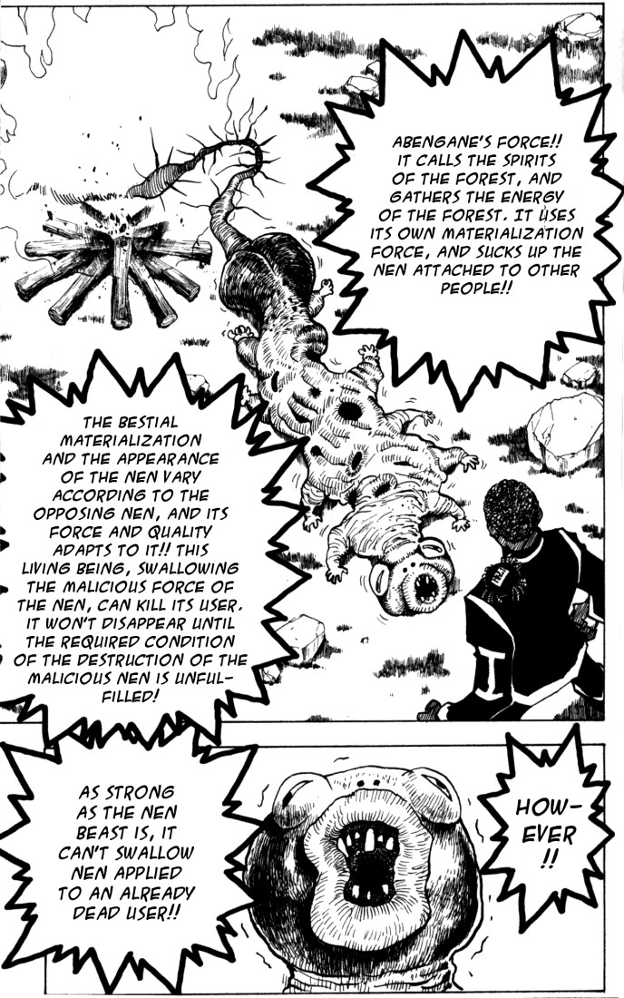Hunter x Hunter Manga Chapter 147 page 7 - Abengane: Part 2