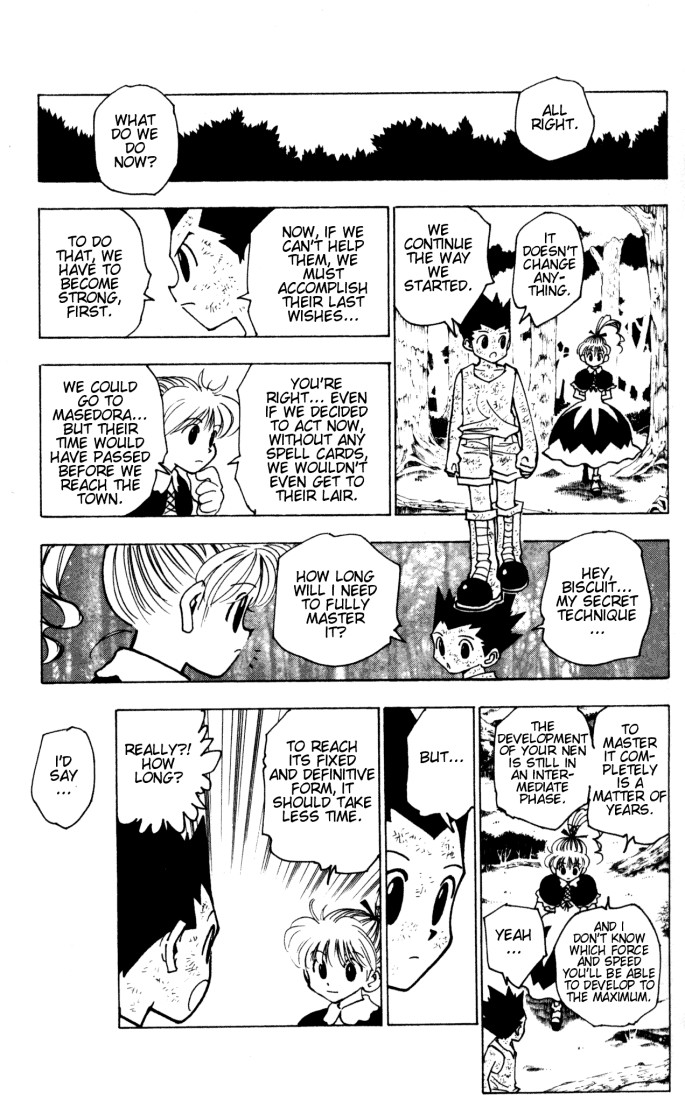 Hunter x Hunter Manga Chapter 147 page 9 - Abengane: Part 2