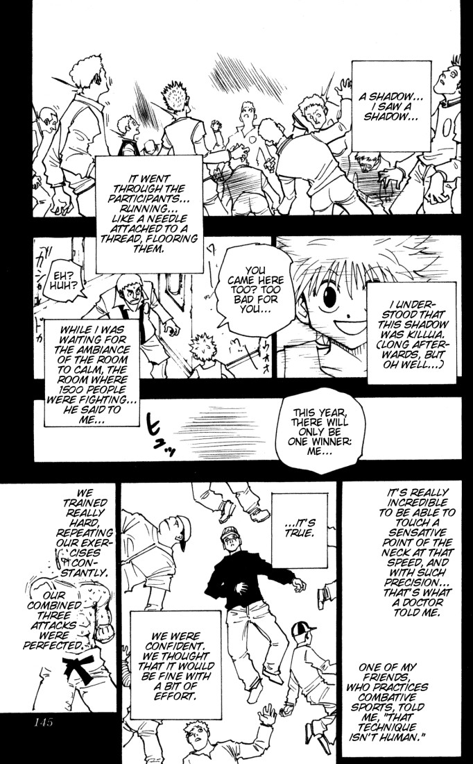 Hunter x Hunter Manga Chapter 148 page 11 - The Exam Begins