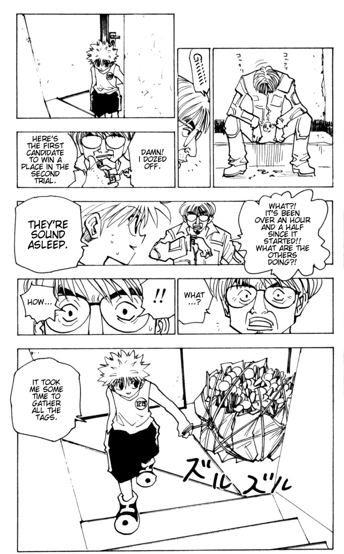 Hunter x Hunter Manga Chapter 148 page 13 - The Exam Begins