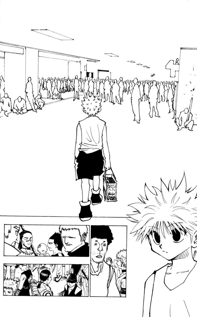 Hunter x Hunter Manga Chapter 148 page 6 - The Exam Begins
