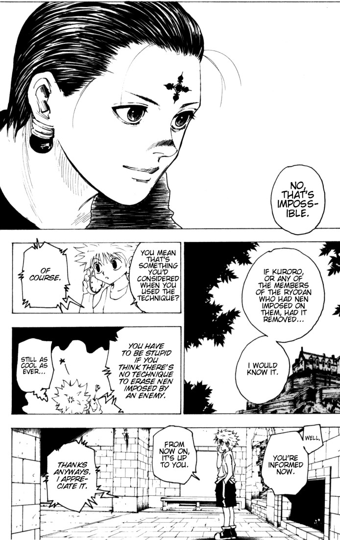 Hunter x Hunter Manga Chapter 149 page 12 - Encounter