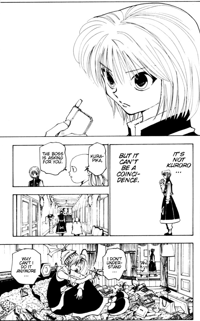 Hunter x Hunter Manga Chapter 149 page 13 - Encounter