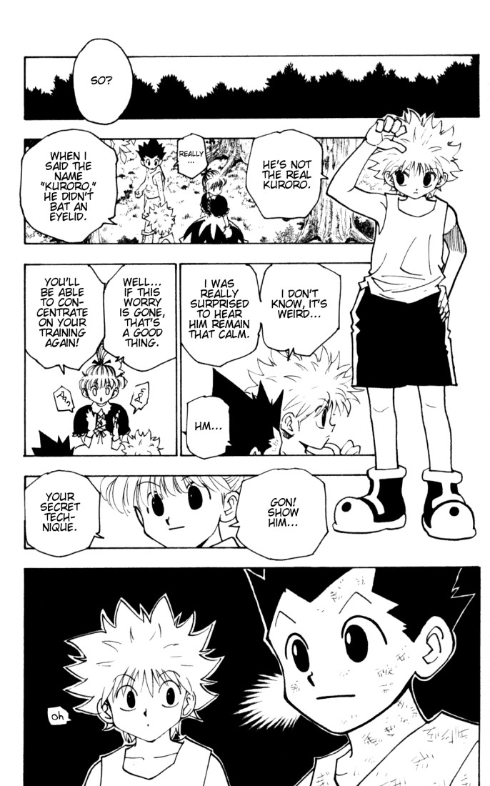 Hunter x Hunter Manga Chapter 149 page 15 - Encounter