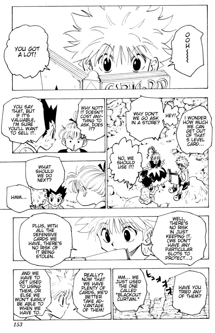Hunter x Hunter Manga Chapter 149 page 3 - Encounter