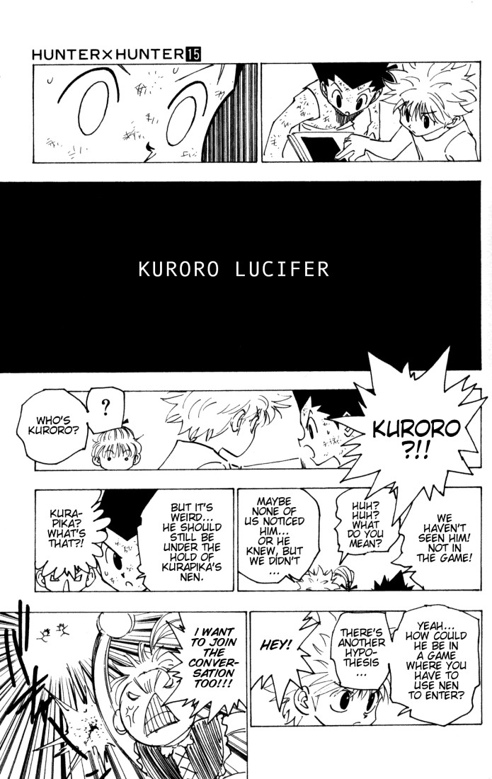 Hunter x Hunter Manga Chapter 149 page 5 - Encounter