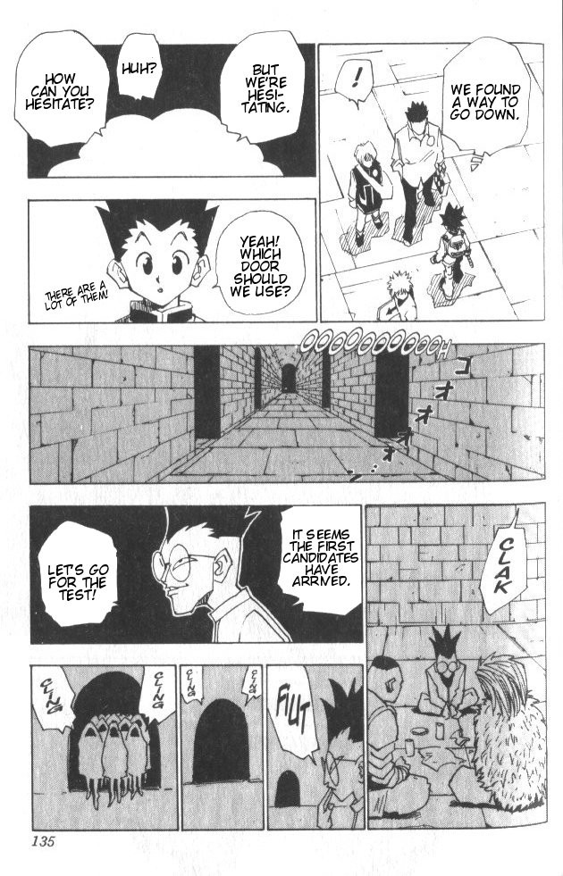 Hunter x Hunter Manga Chapter 15 page 10 - The Path of Majority Rules