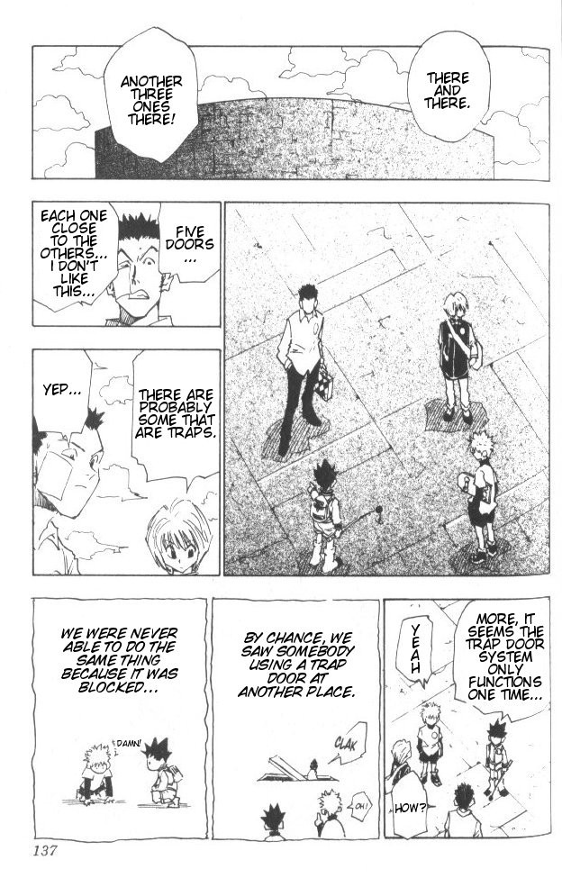 Hunter x Hunter Manga Chapter 15 page 12 - The Path of Majority Rules