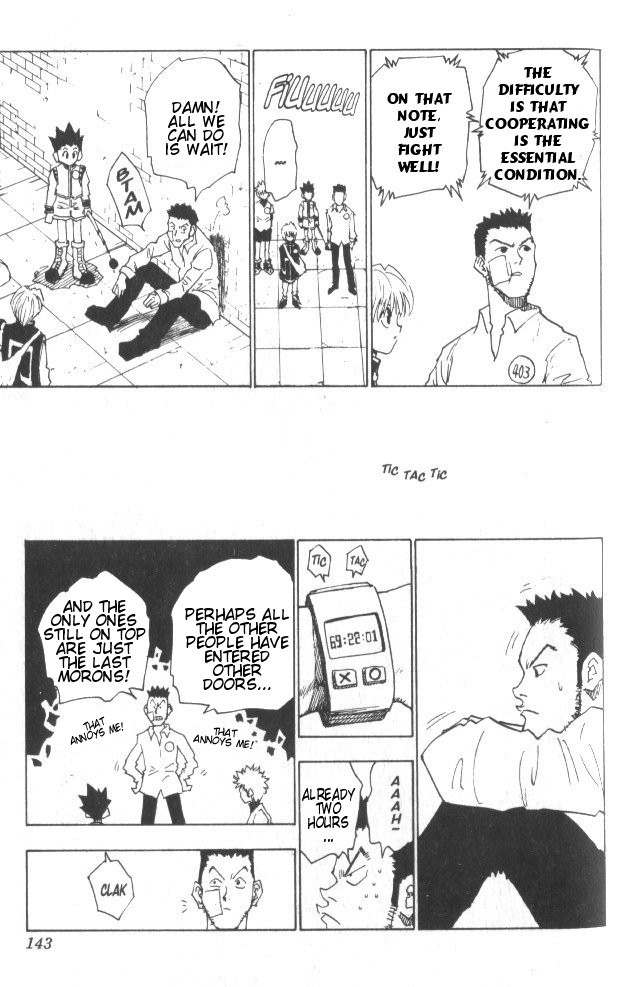 Hunter x Hunter Manga Chapter 15 page 18 - The Path of Majority Rules