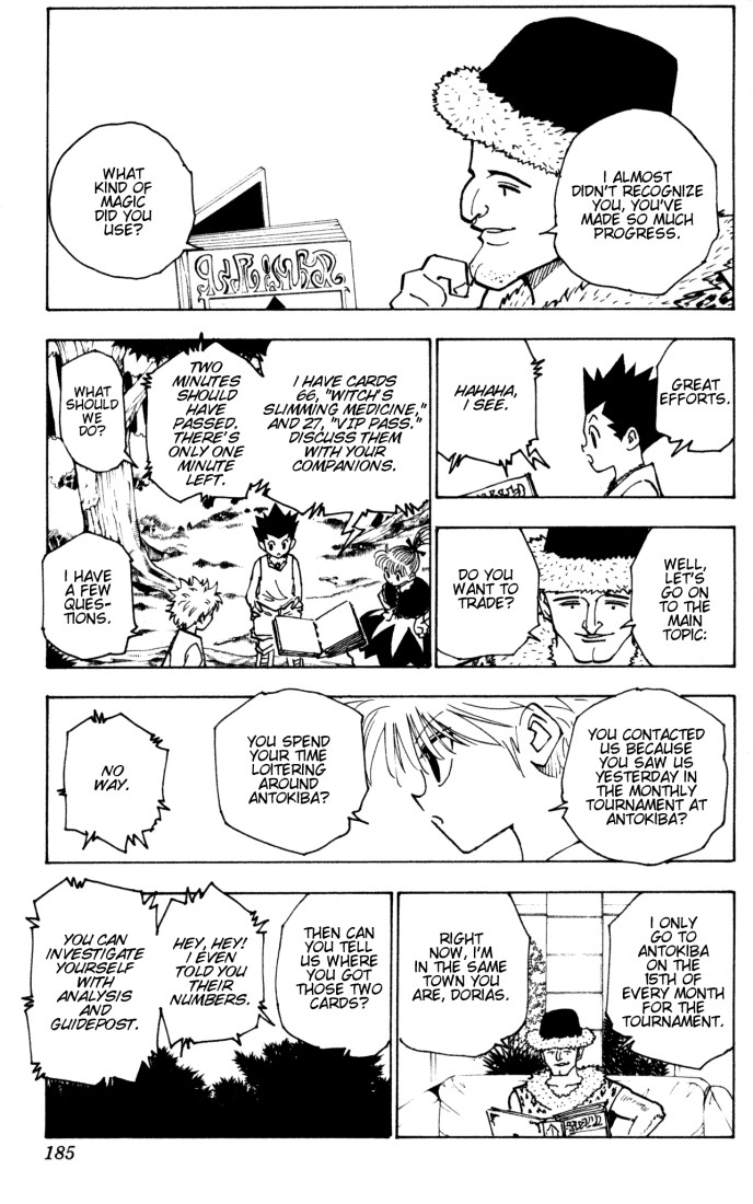 Hunter x Hunter Manga Chapter 151 page 3 - Progress