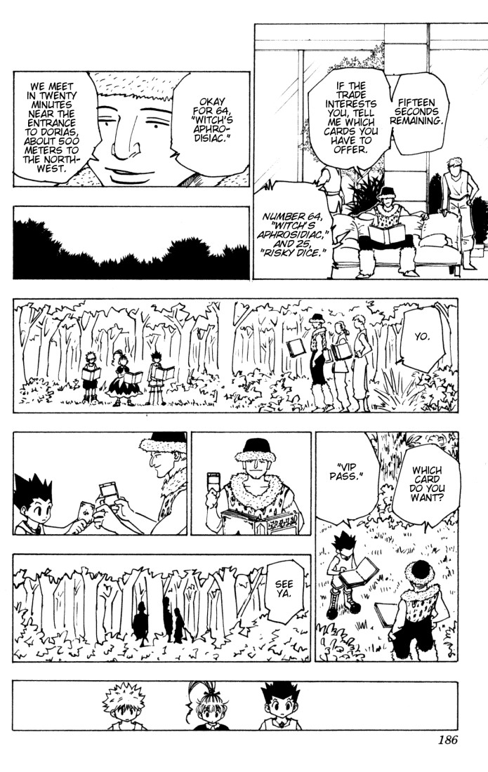 Hunter x Hunter Manga Chapter 151 page 4 - Progress